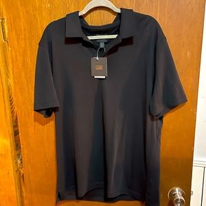 14th& union black polo